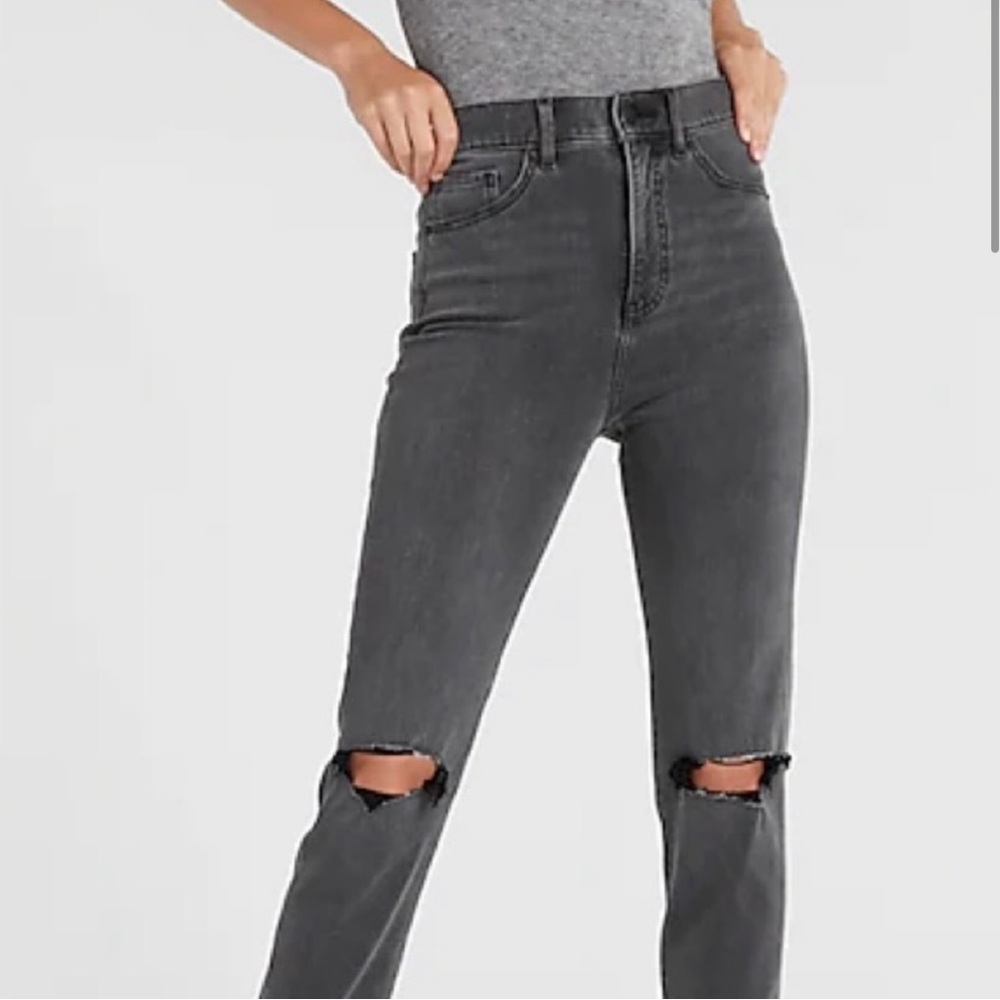 Express grey jeans